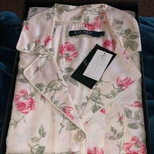 Lauren Ralph Lauren Notch Collar PJ Set